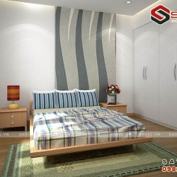 Thiết kế nội thất chung cư đẹp không gian hiện đại ấn tượng NTC1501